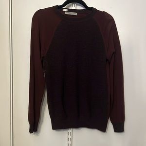 Fine Knit Sweater with Raglan Sleeves